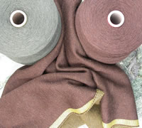 Wolle und Jacquardstrick